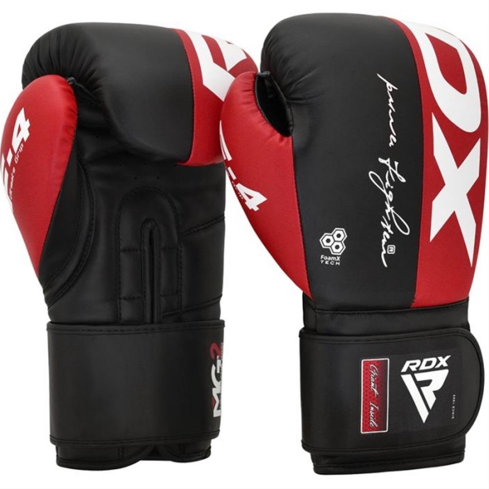 RDX REX F4 boxerské rukavice - červená
