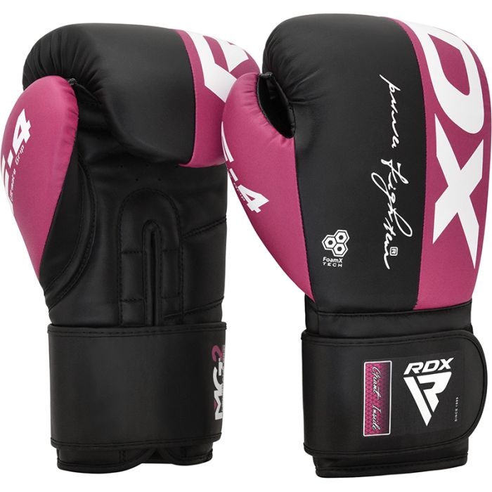 RDX REX F4 boxerské rukavice - ružová