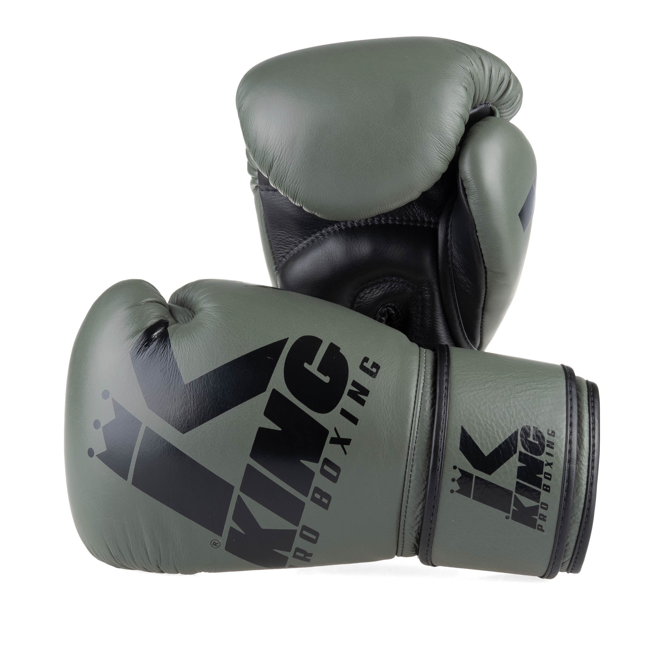 King Pro Boxing boxerské rukavice Platinum 3 - khaki, kbp/bg-platinum3
