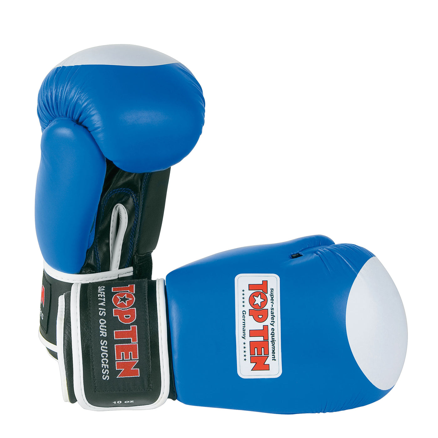 Boxerské rukavice TOP TEN Olympia - modrá, 2011-6